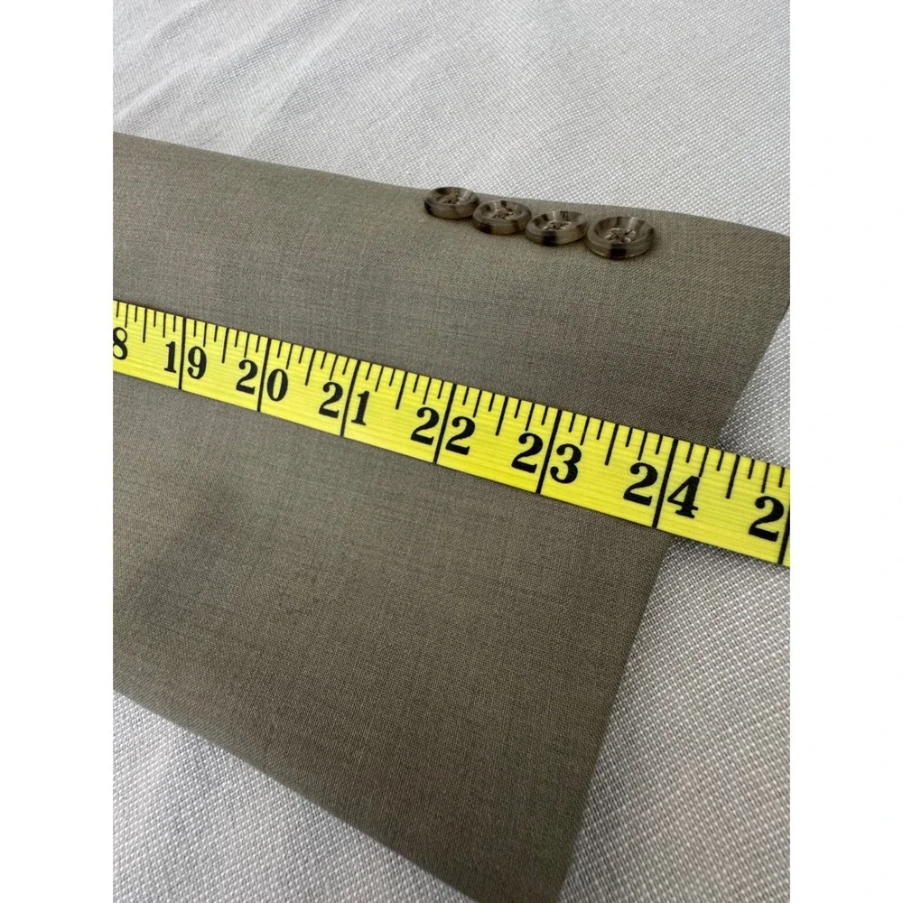 Burberry London Blazer 38S Tan 2 Button Front